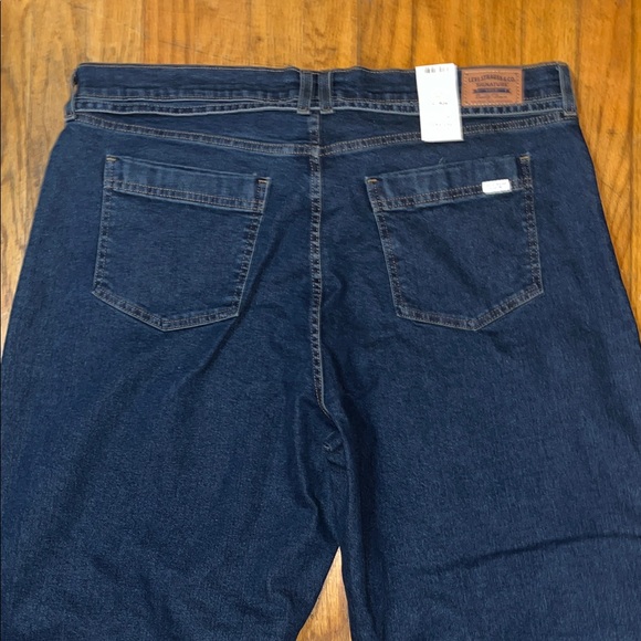 NWT Levi’s Signature Gold Heritage  Wide-Leg Belted Mid Rise Jeans Size 22 - Picture 13 of 14